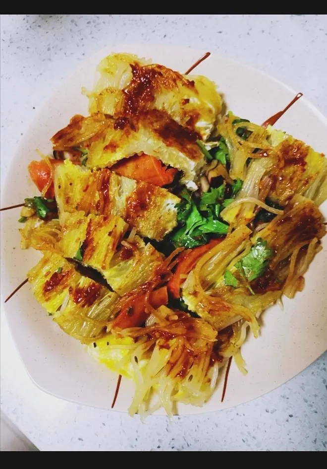 烤冷面 技术配方、实体教程