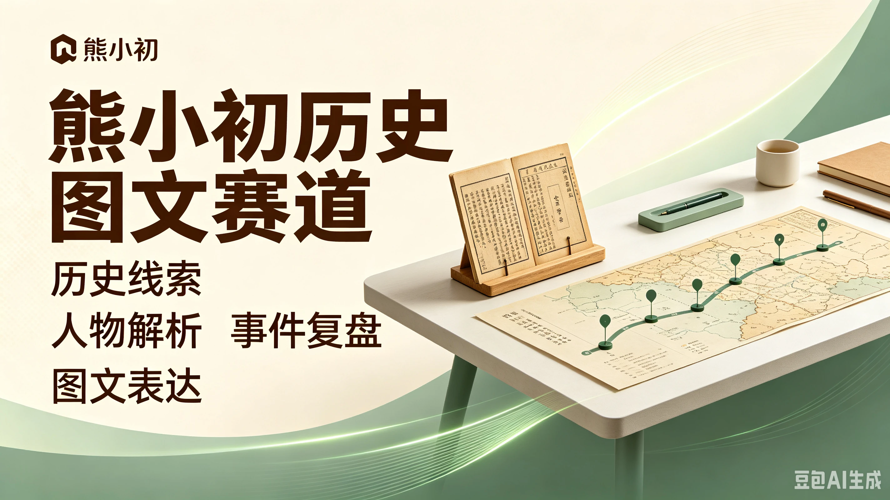 【精】熊小初历史图文赛道,历史线索、人物解析、事件复盘、图文表达