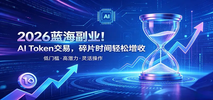 AI Token算力赛道!普通人可入局的数字副业,零门槛快速起步