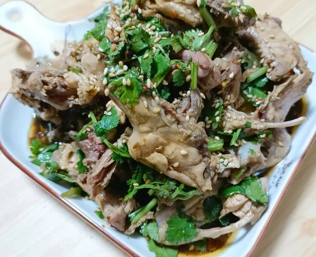 特色拌鸡架 技术配方、实体教程