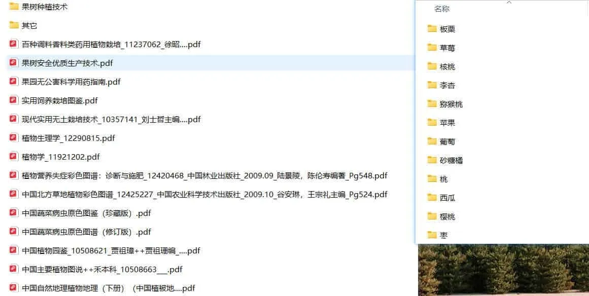 返乡就业之果树种植技术书籍
