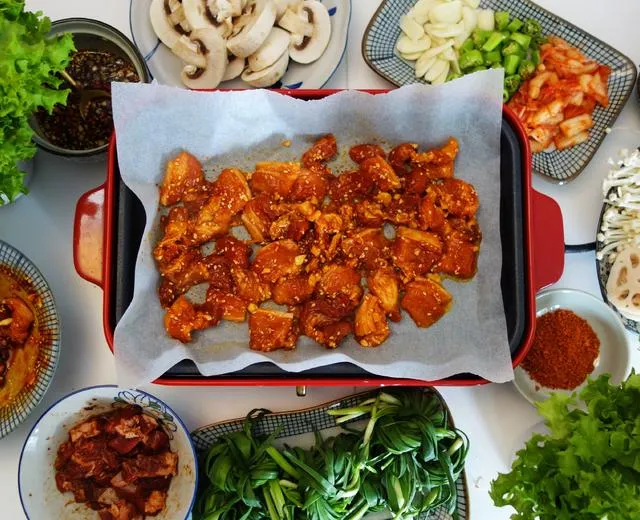 韩式烤肉小吃配方